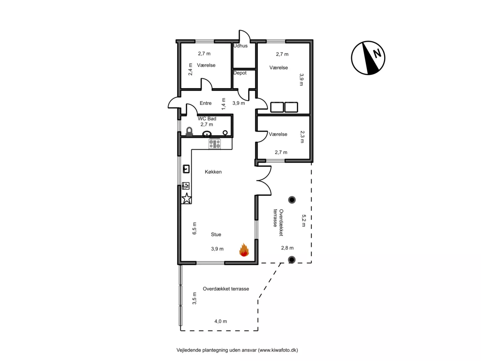 "Lamberthus" - 600m from the sea-Inside