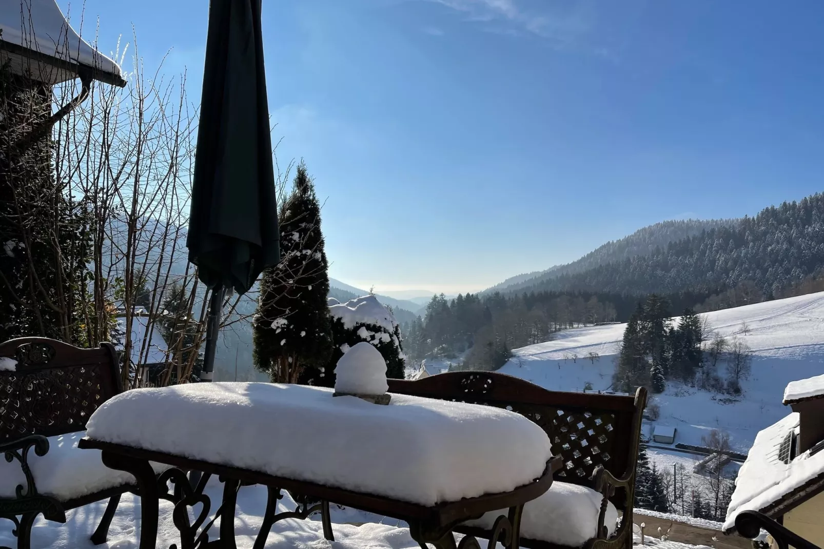 Schwarzwald-Exterior winter