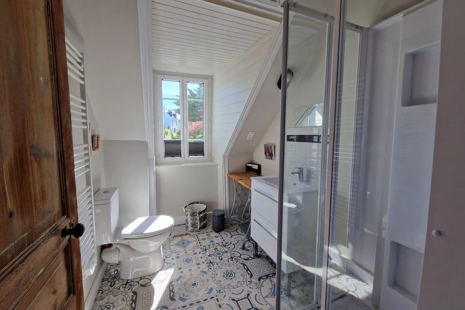 Holiday home Locquirec-Badezimmer