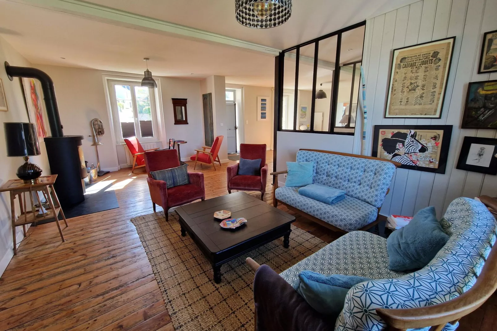 Holiday home 4 personnes Locquirec-Living room