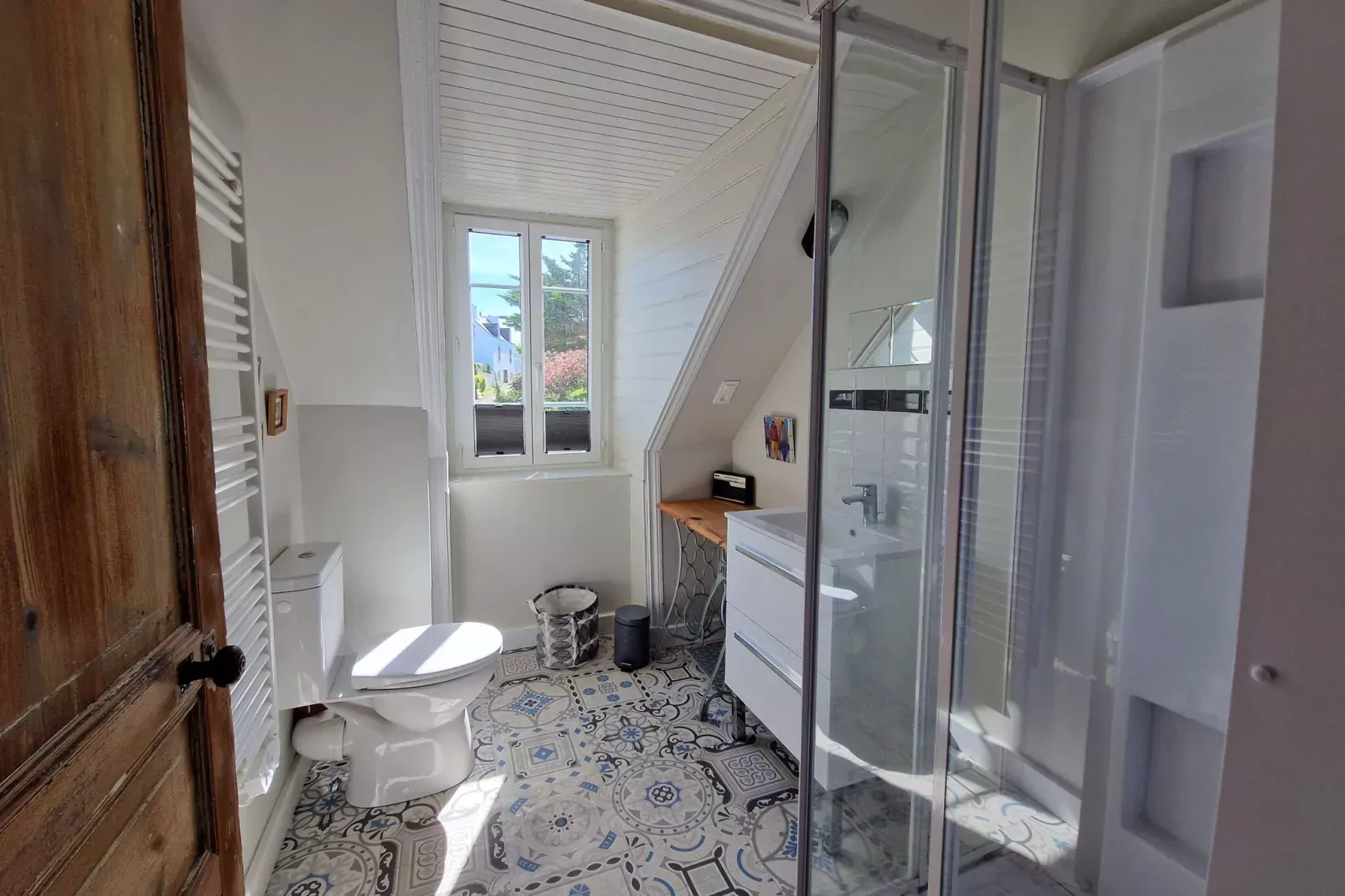 Holiday home 4 personnes Locquirec-Bathroom