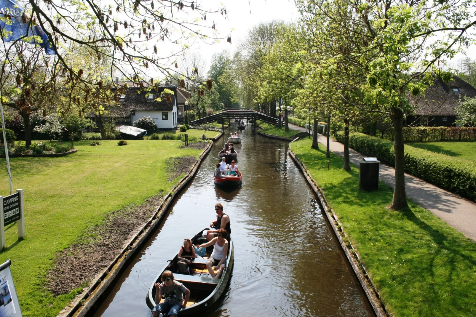 Vakantiepark Giethoorn 3-Areas summer 1km