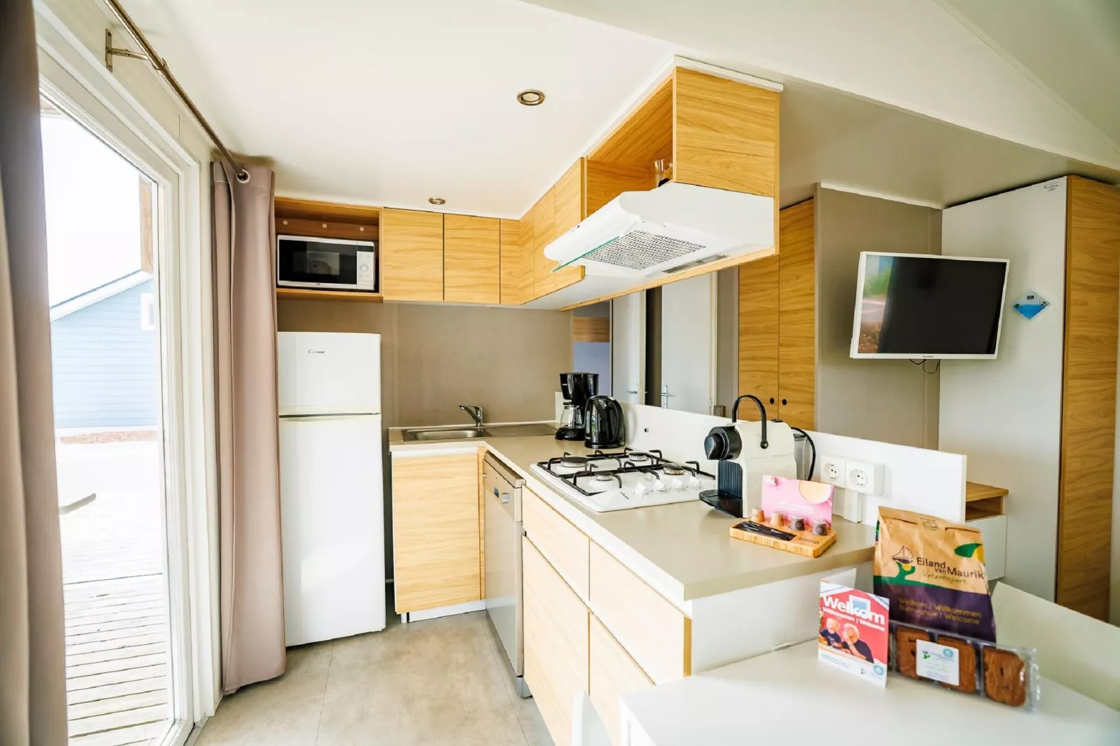 Vakantiepark Eiland van Maurik 3-Kitchen