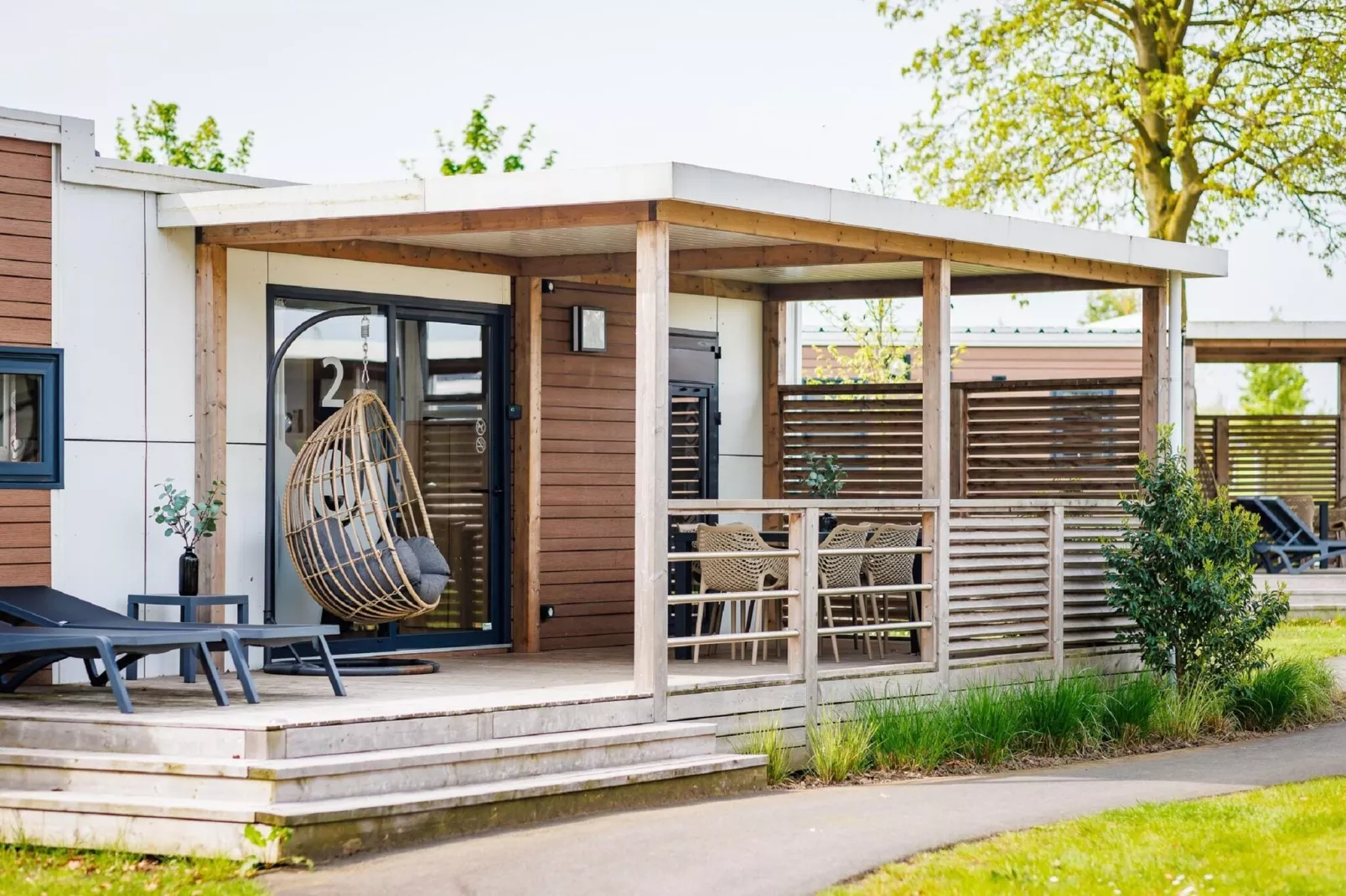 Vakantiepark Eiland van Maurik 7-Terrassenbalkon