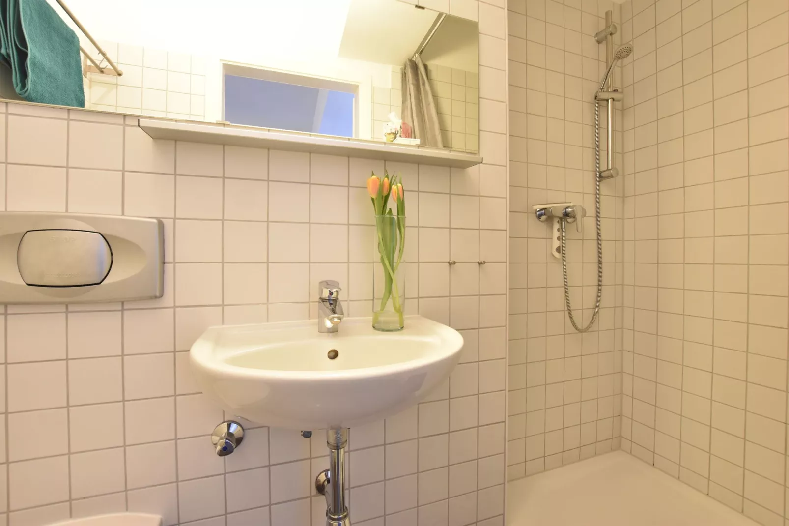 Backbord Hansestadt Wismar mit Terrasse-Badezimmer