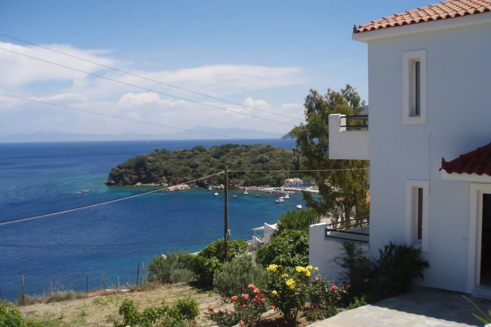 Villa Vasiliki-Außenbereich Sommer