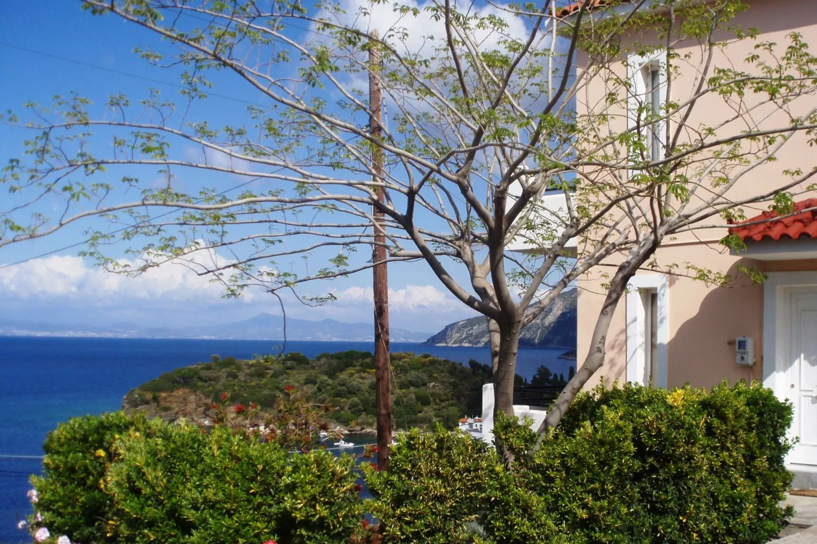 Villa Vasiliki-Außenbereich Sommer