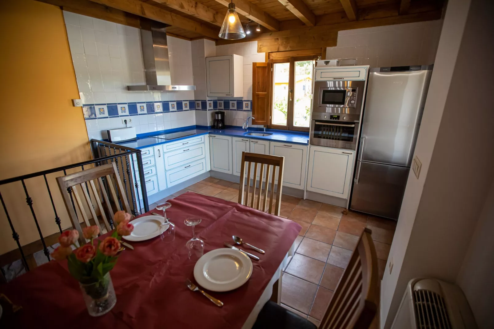 Casa Rural Poza de la Torca II-Küche