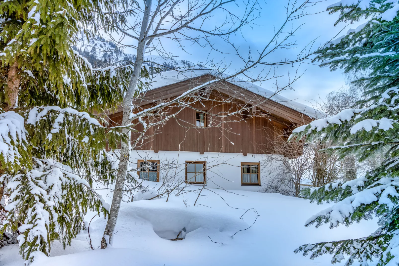 Schönes Appartement in Skigebietsnähe in Kirchberg-Exterior winter