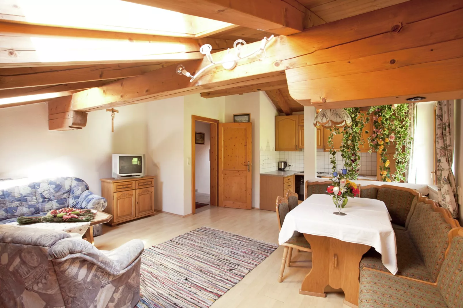 Schönes Appartement in Skigebietsnähe in Kirchberg-Living room