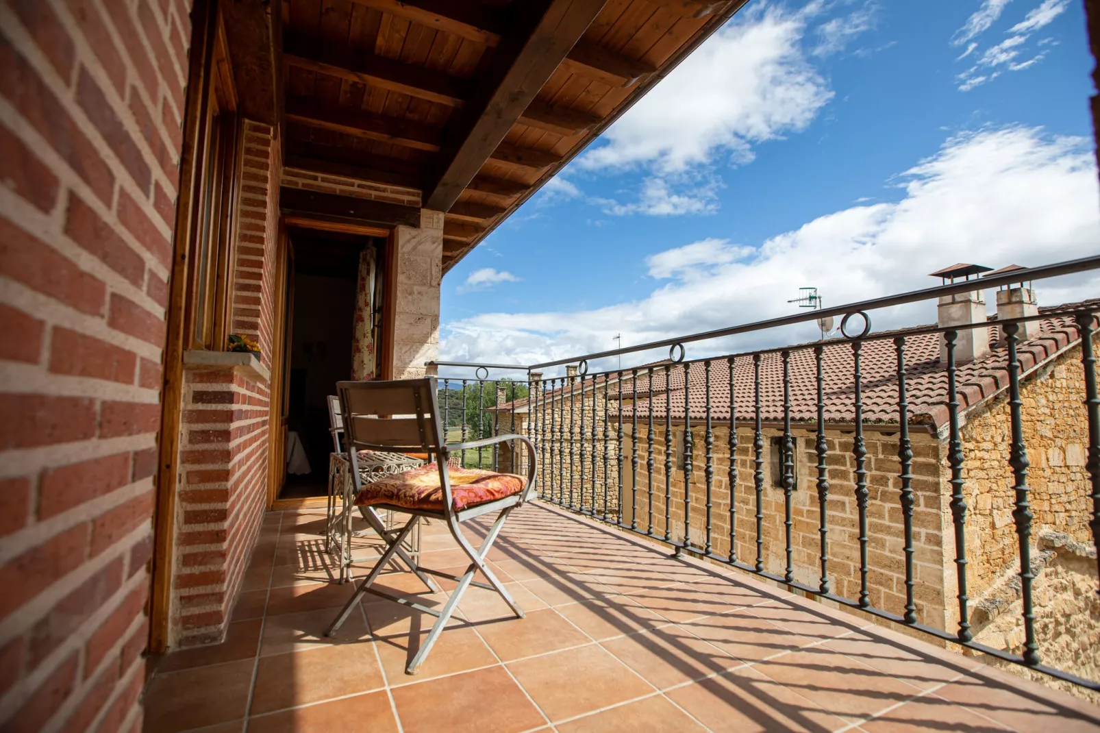 Casa Rural Poza de la Torca II-Terrassenbalkon