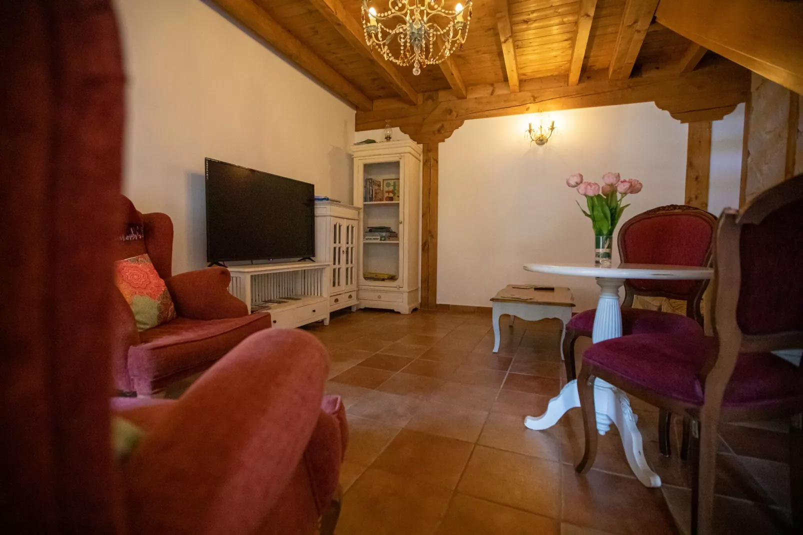 Casa Rural Poza de la Torca II-Wohnzimmer