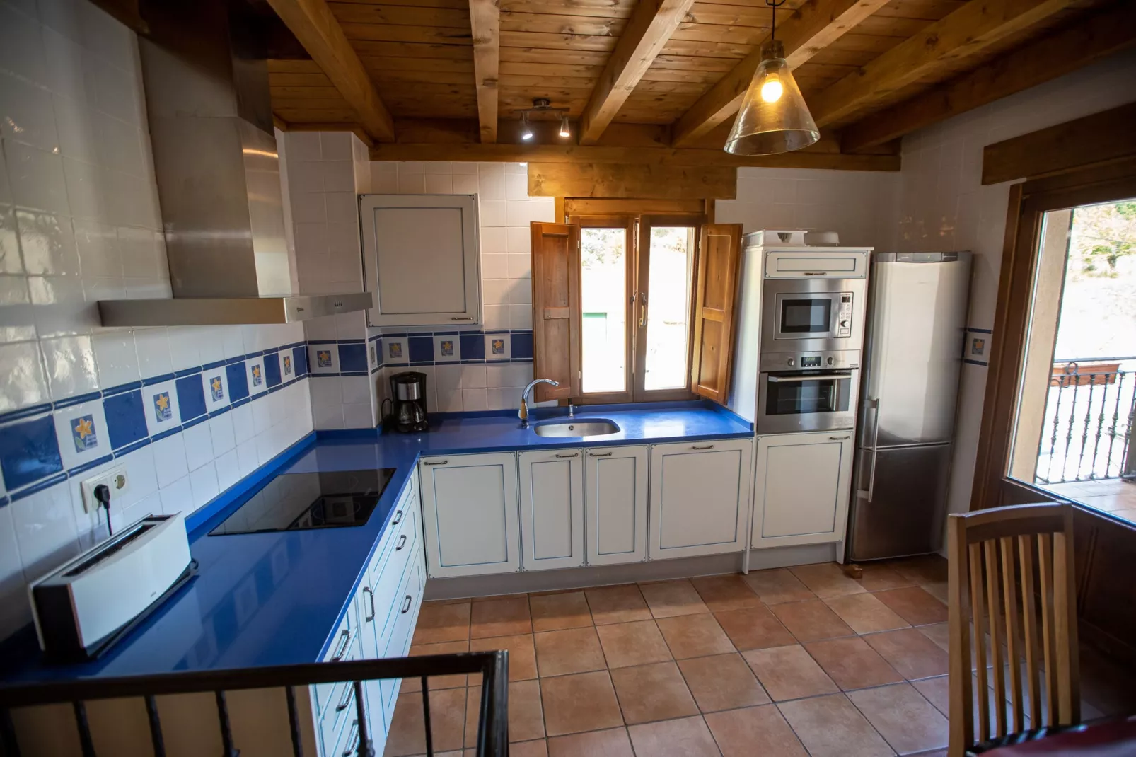 Casa Rural Poza de la Torca II-Küche