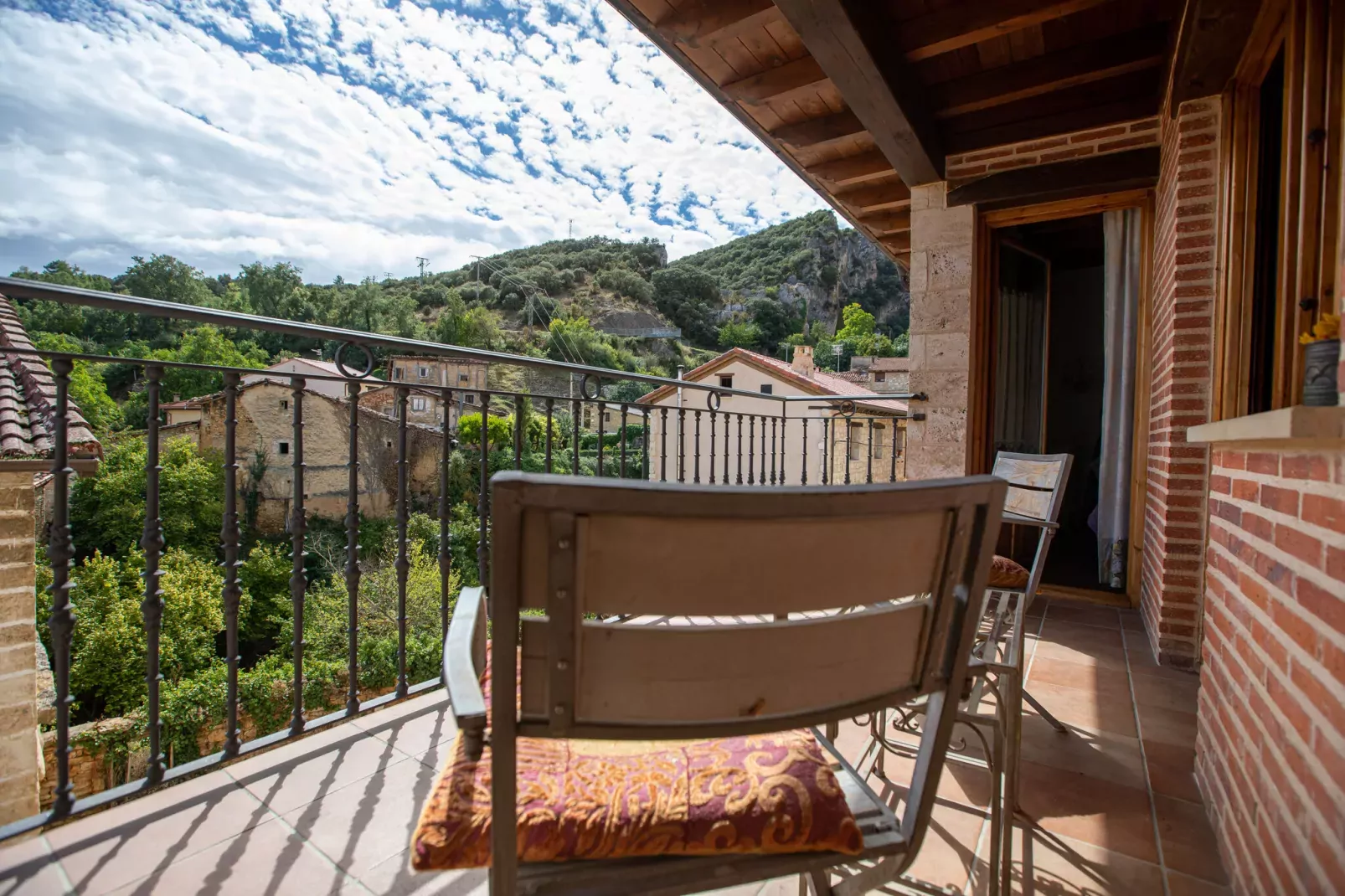 Casa Rural Poza de la Torca II-Terrassenbalkon