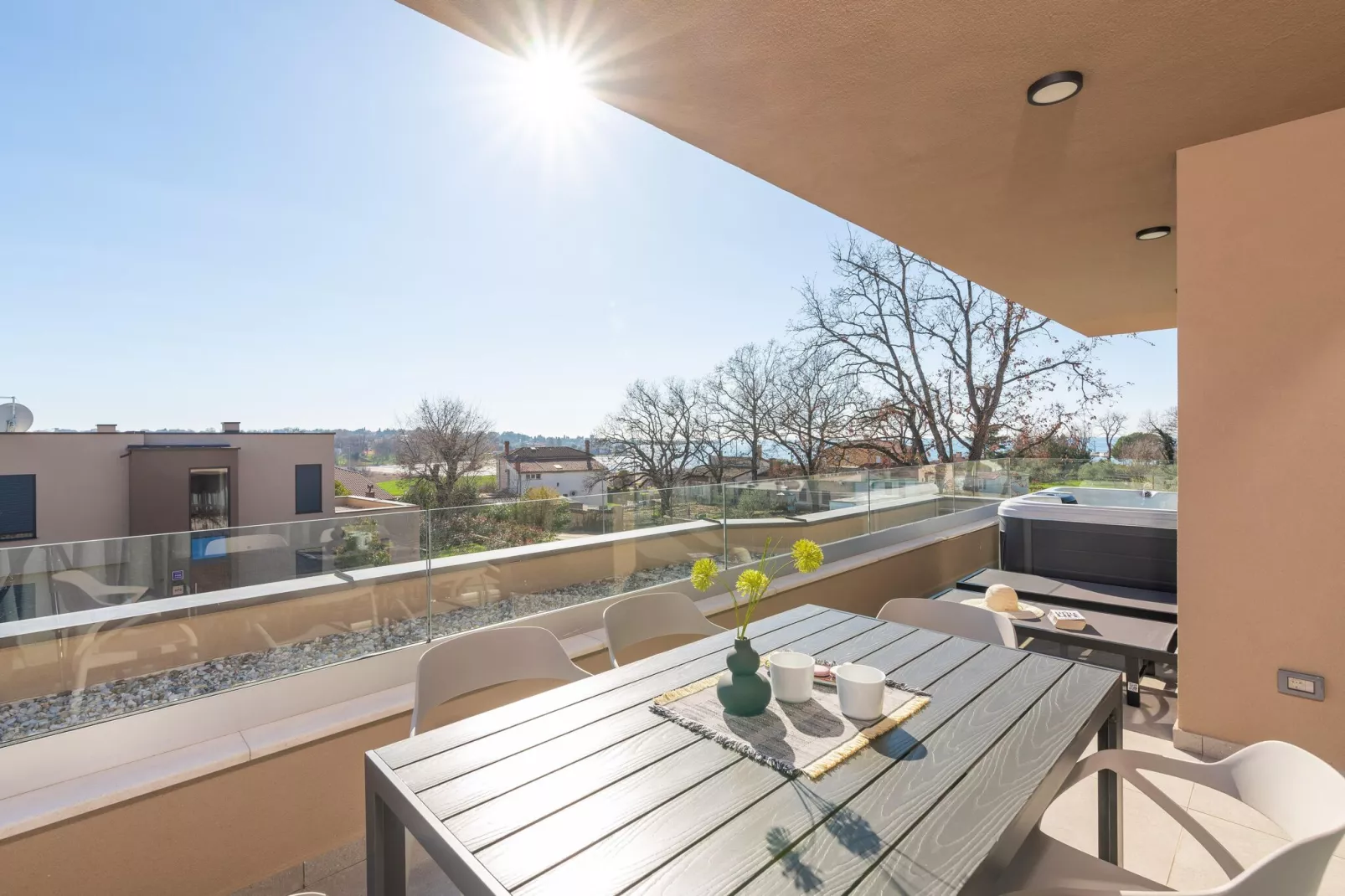 	VIla Querchus Penthouse 8-Terrace balcony
