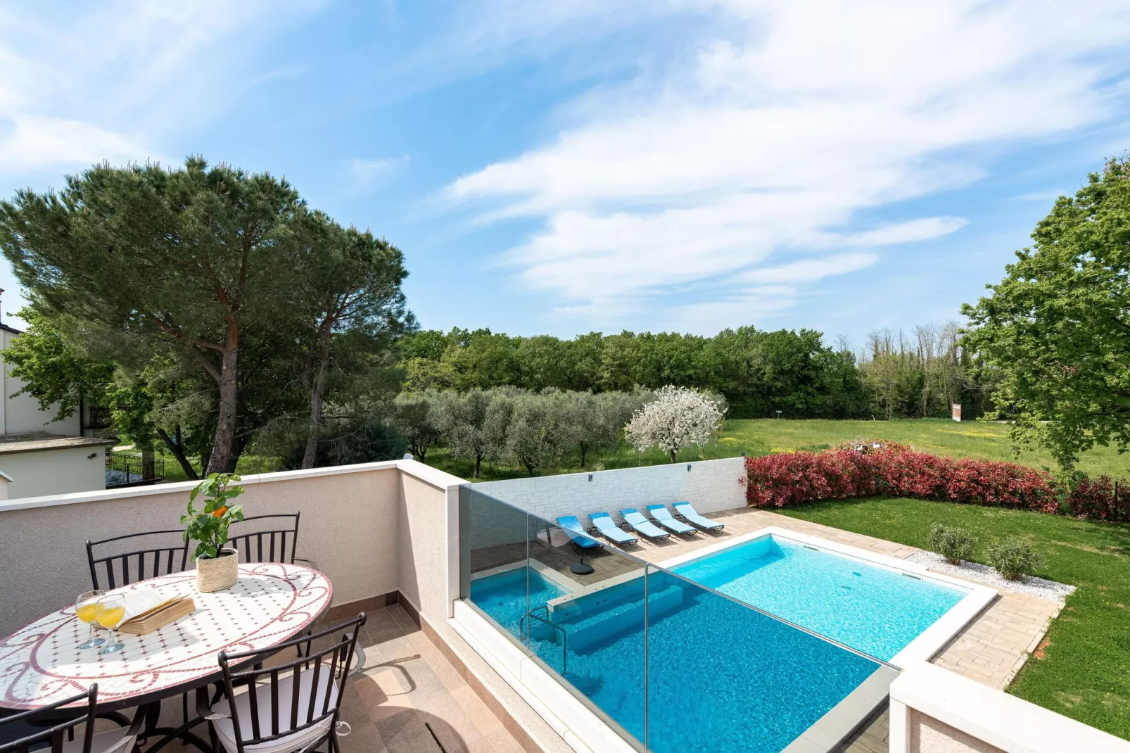Villa Arancin-Aussicht Sommer