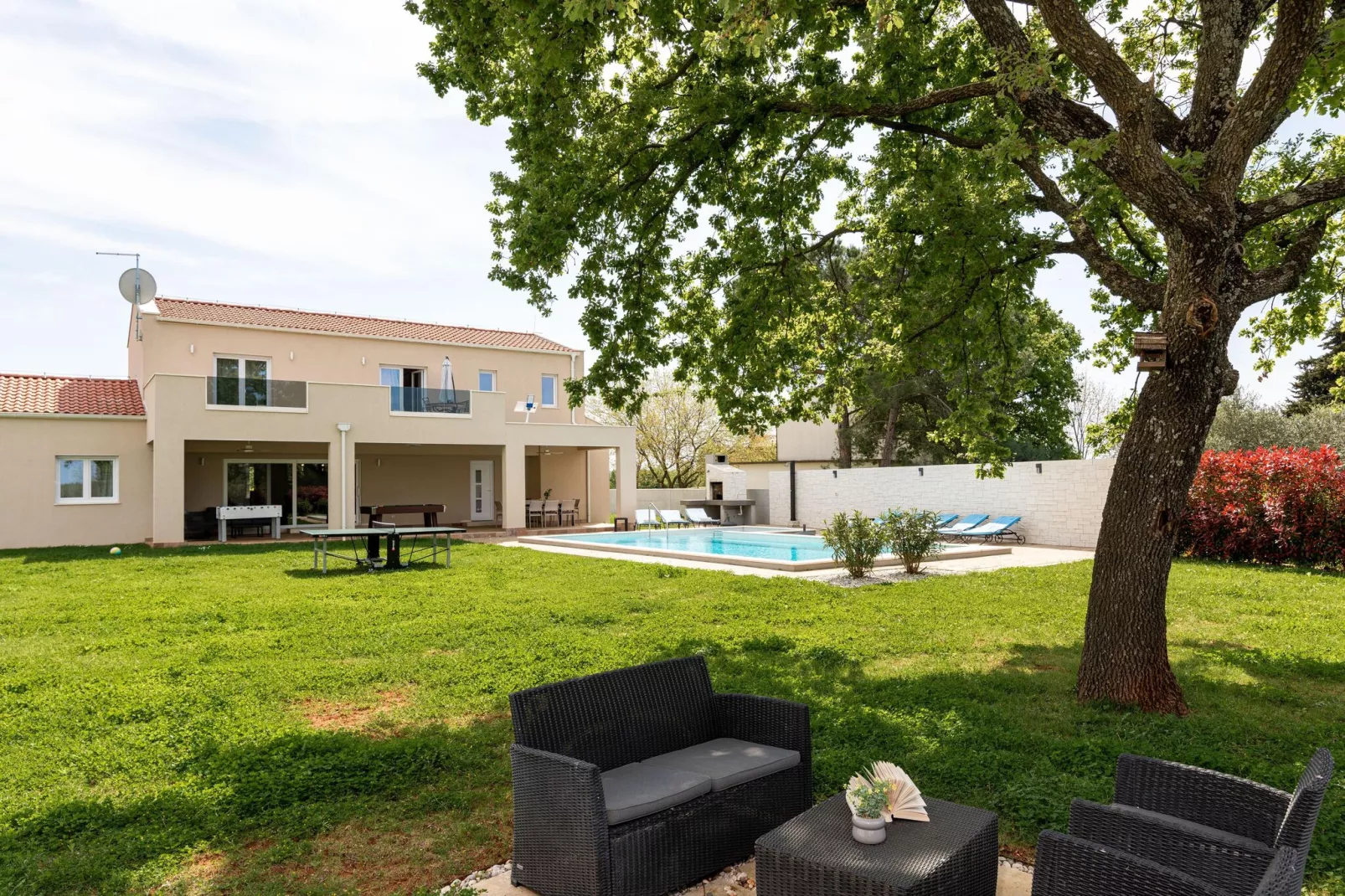 Villa Arancin-Gärten Sommer