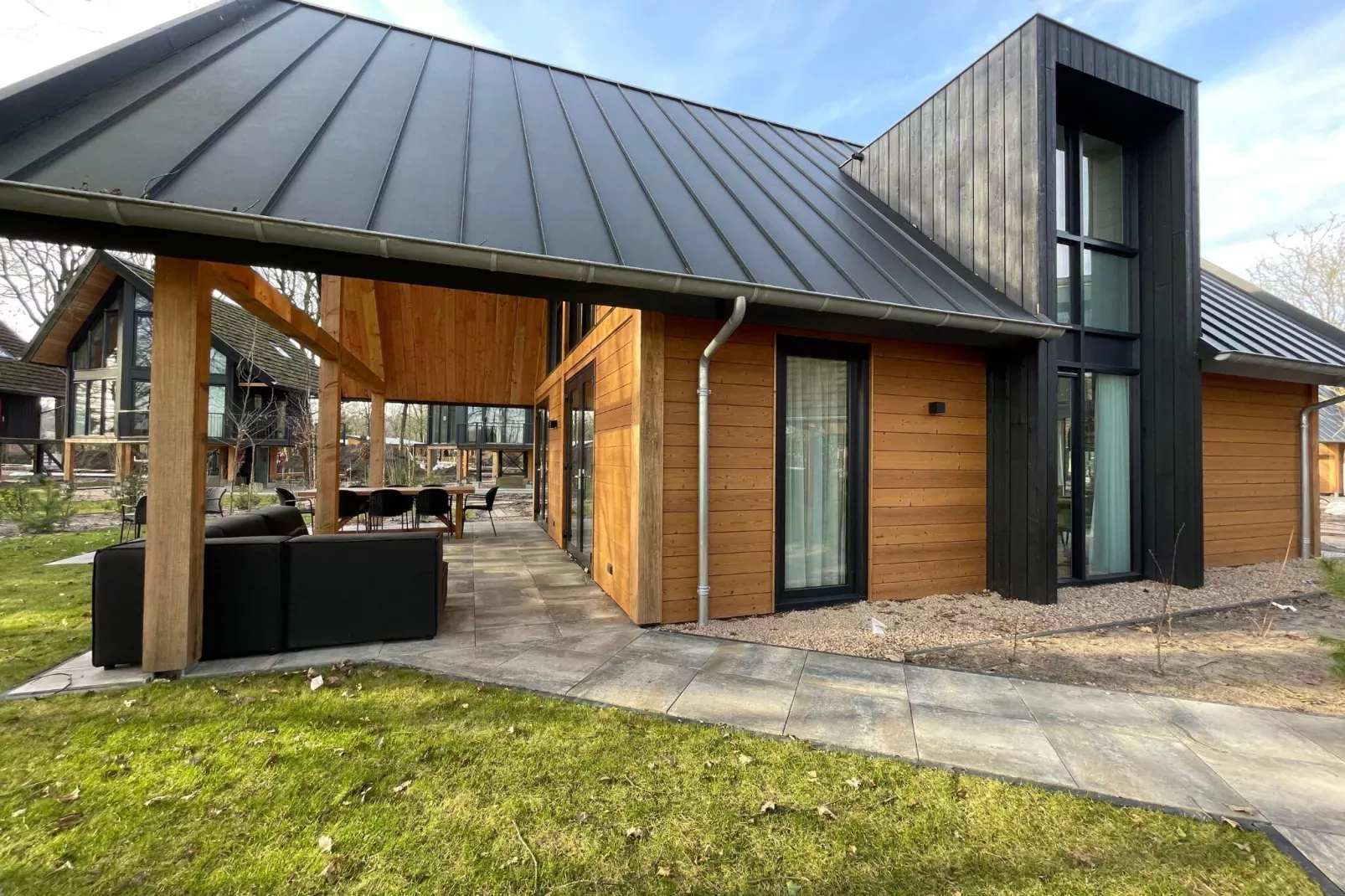 Bos Villa met Hottub  6 personen-Exterior summer
