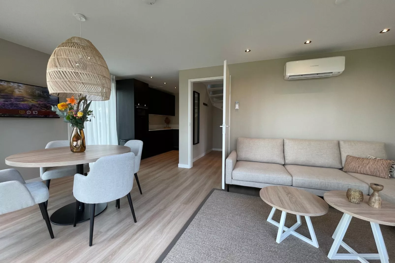 Natuur Villa  5 personen-Living room