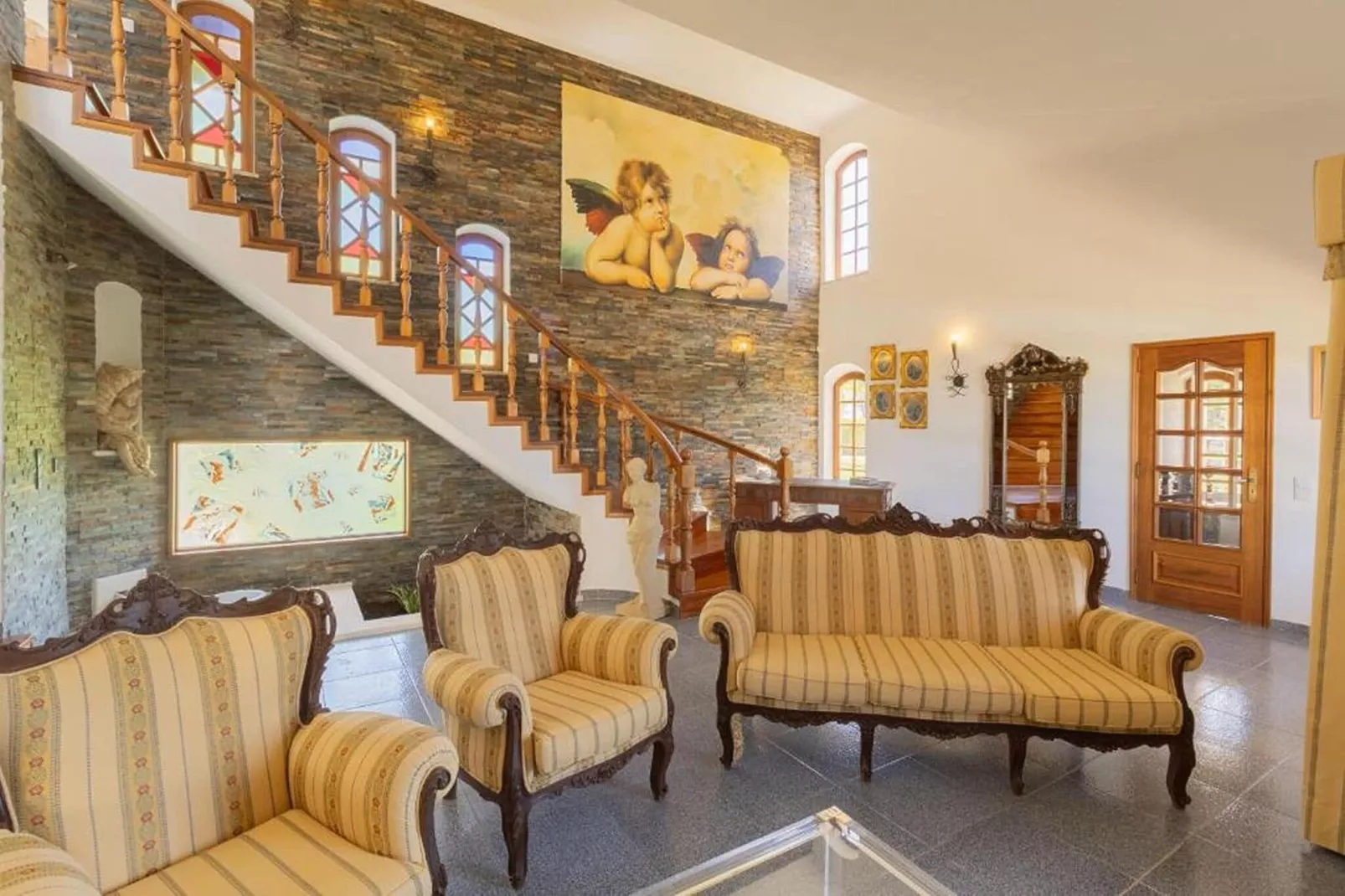 Villa Pétalos de Amor-Wohnzimmer