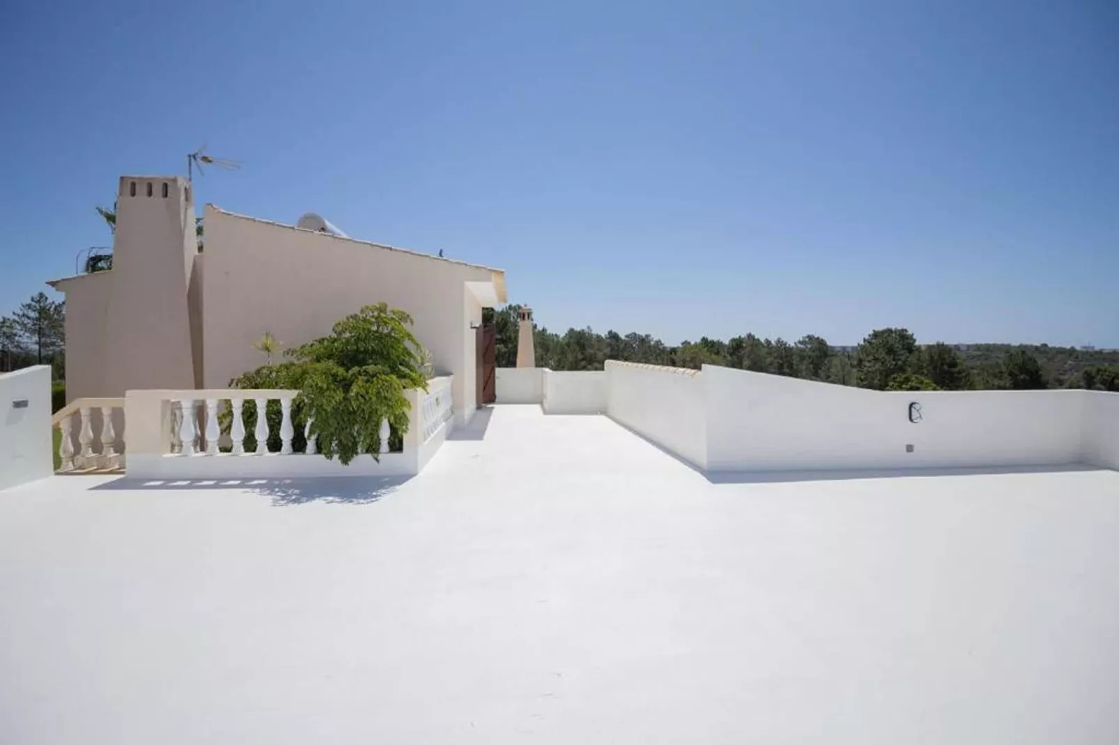 Villa Pétalos de Amor-Terrassenbalkon