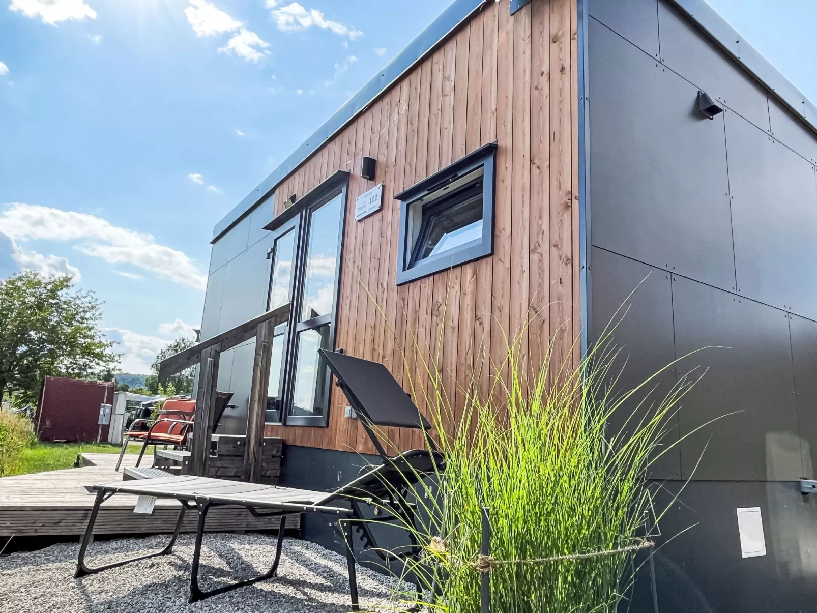 Tiny Haus Lieblingsplatz-Dehors