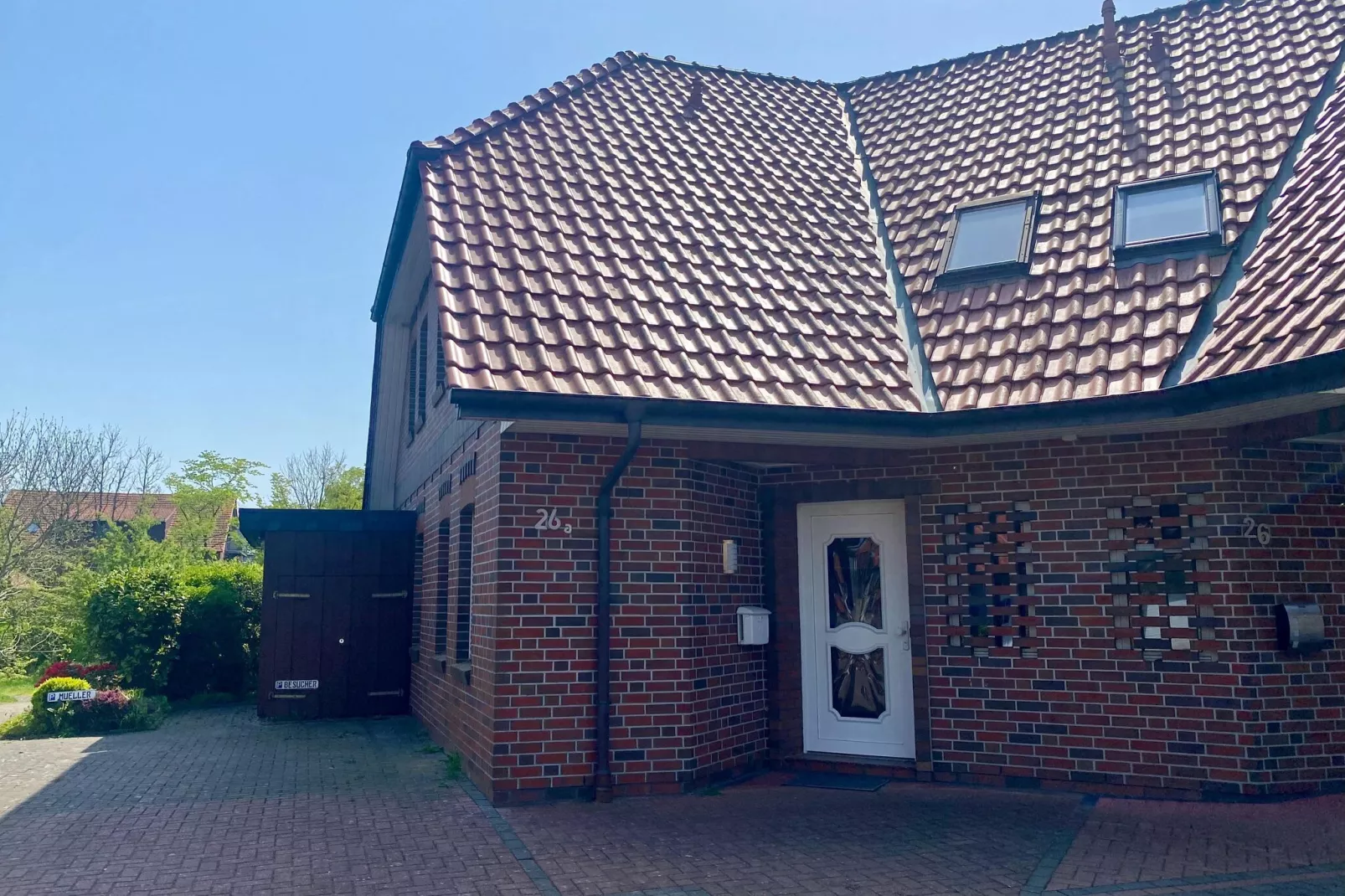 Ferienwohnung Fedderwardersiel-Exterior summer