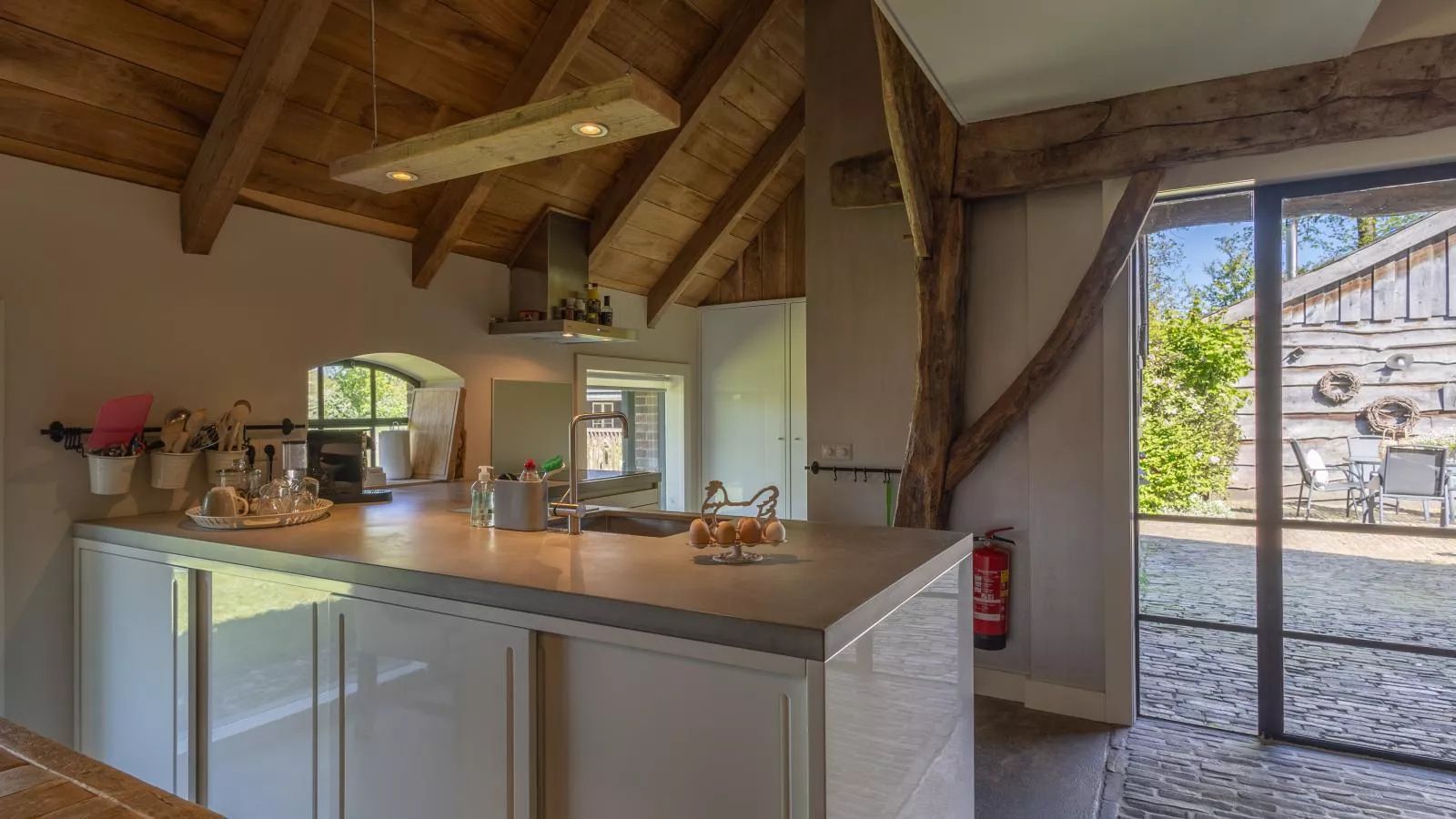 Gastenverblijf Prinsensteeg-Kitchen