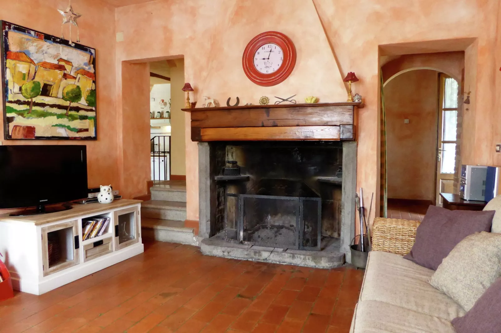 Villa Tortelli-Living room