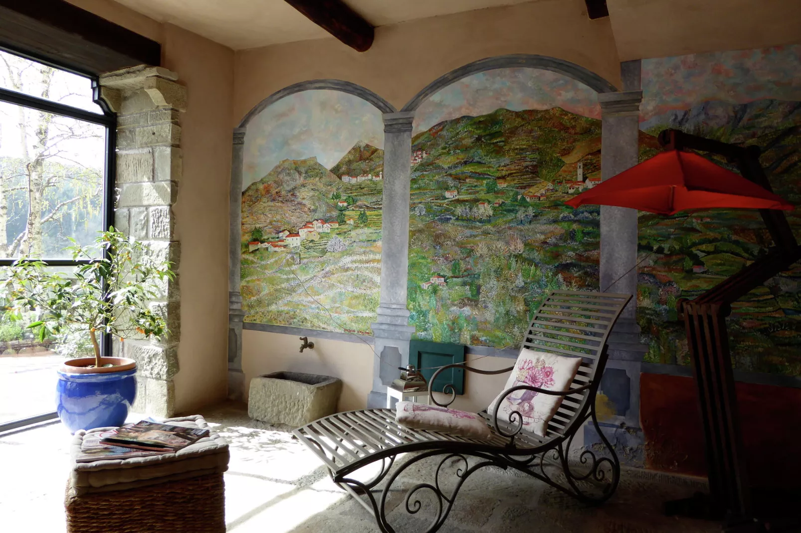 Villa Tortelli-Living room