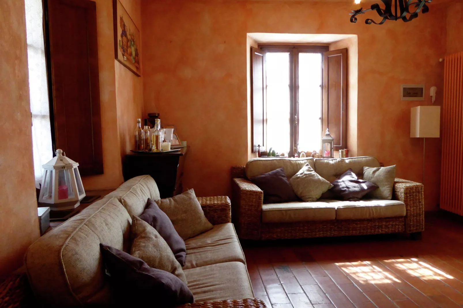 Villa Tortelli-Living room