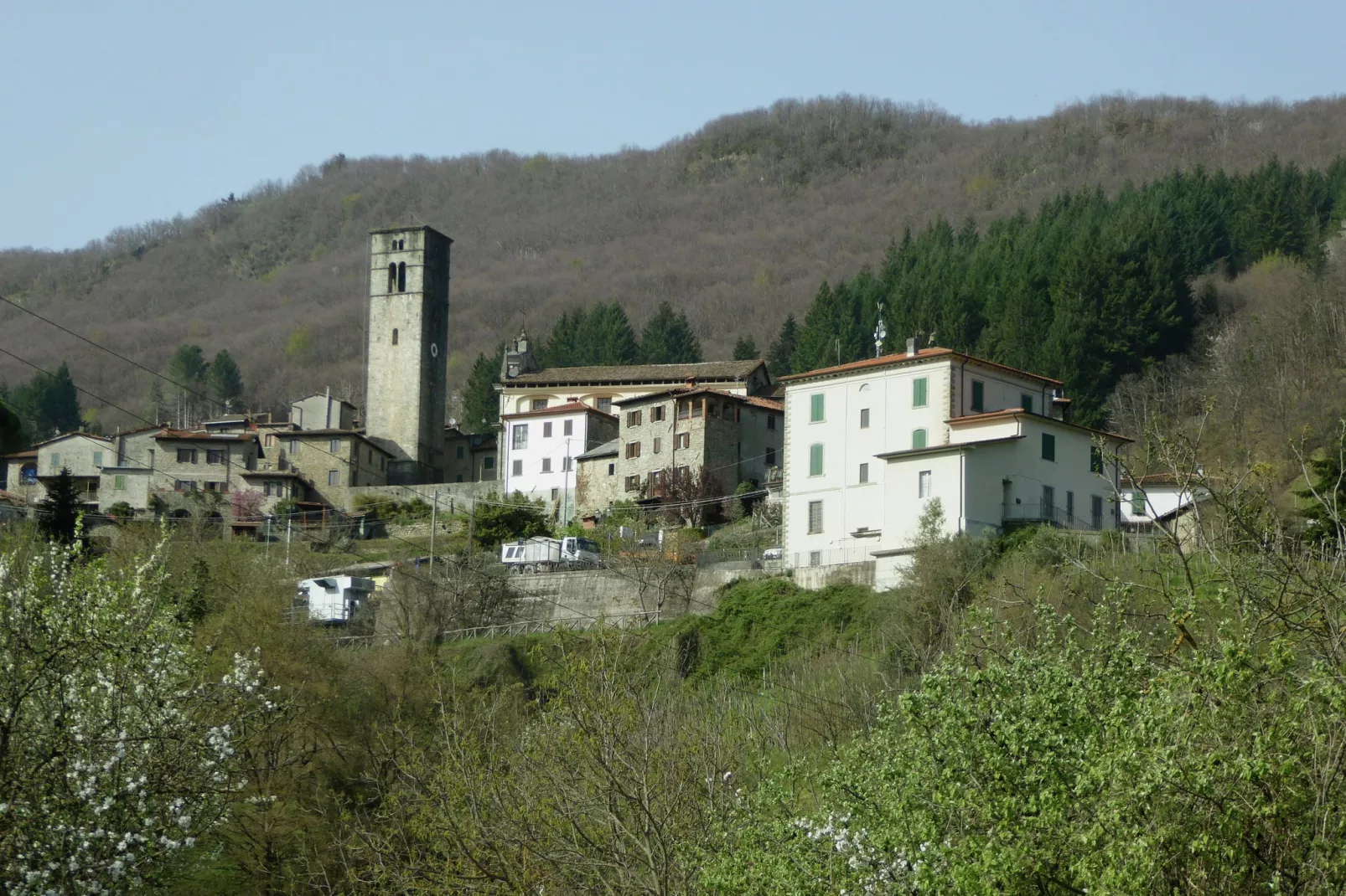 Villa Tortelli-Areas summer 1km