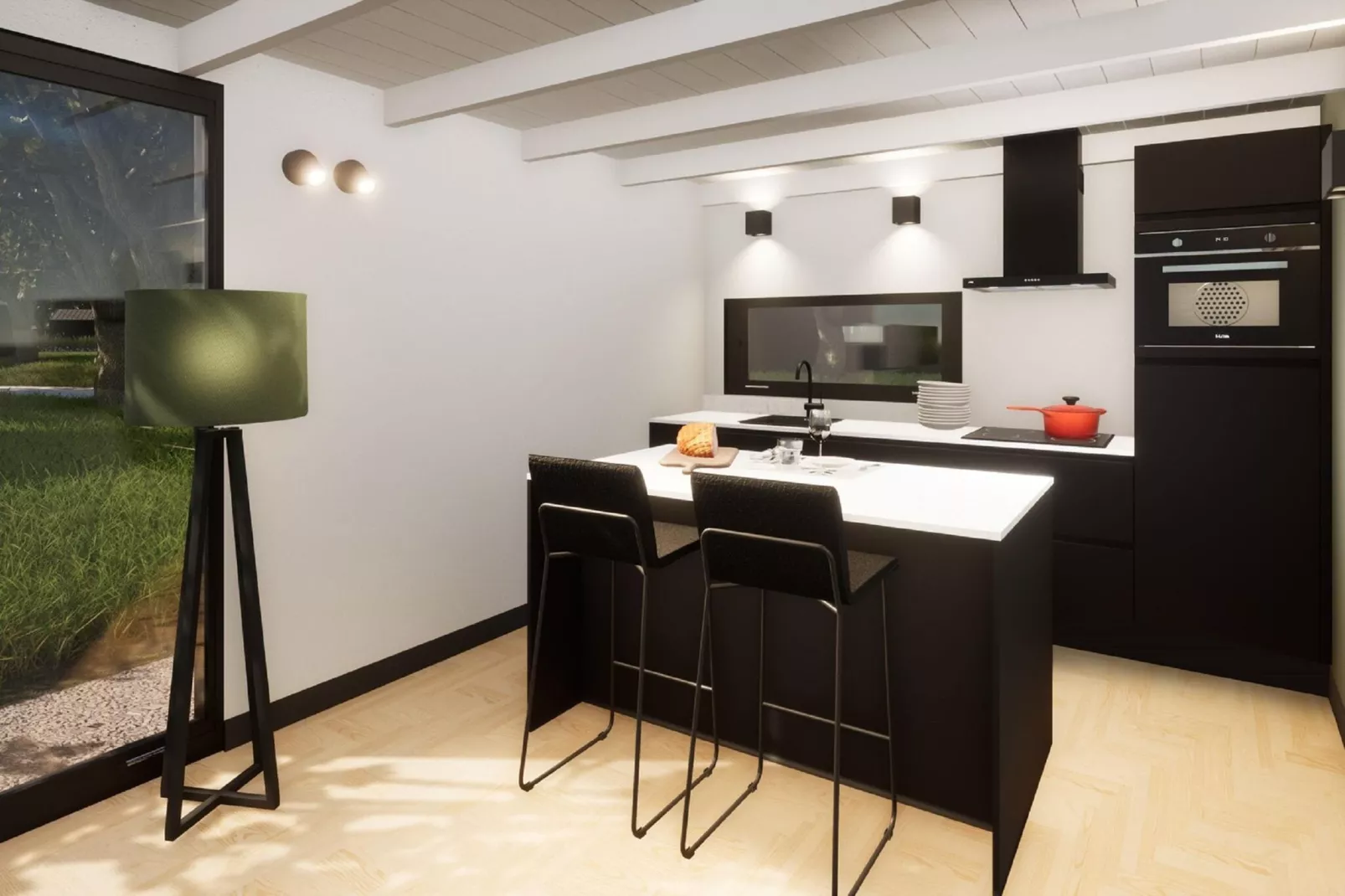 Lakeside Resort Brielle 7-Kitchen