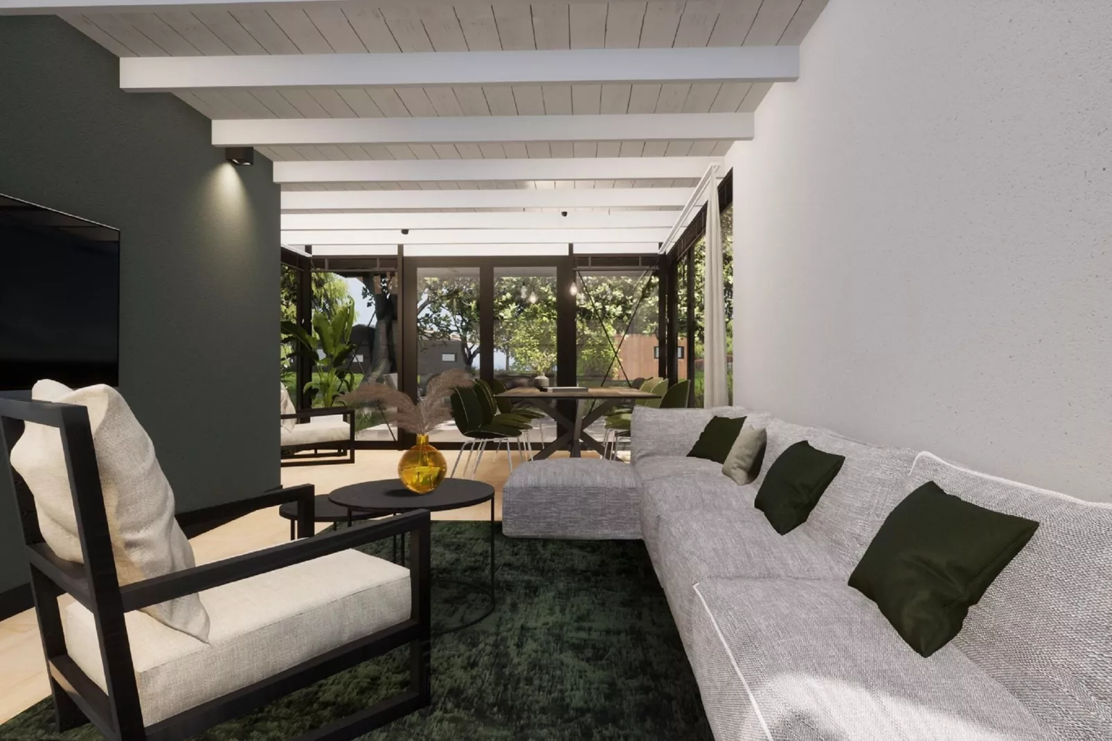 Lakeside Resort Brielle 7-Living room