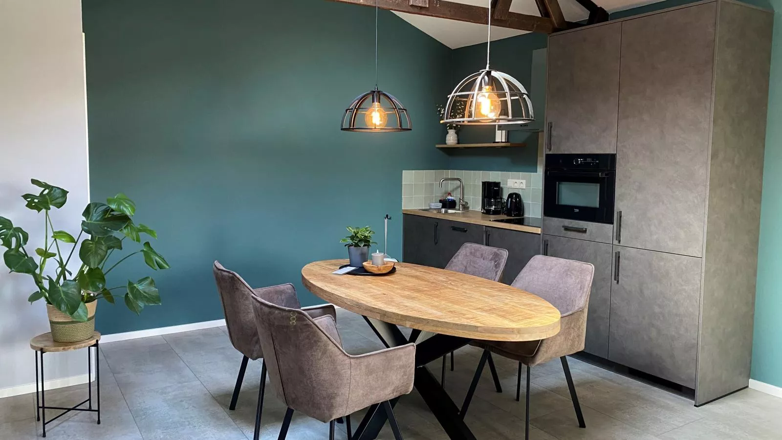 Weidezicht A-Dining room