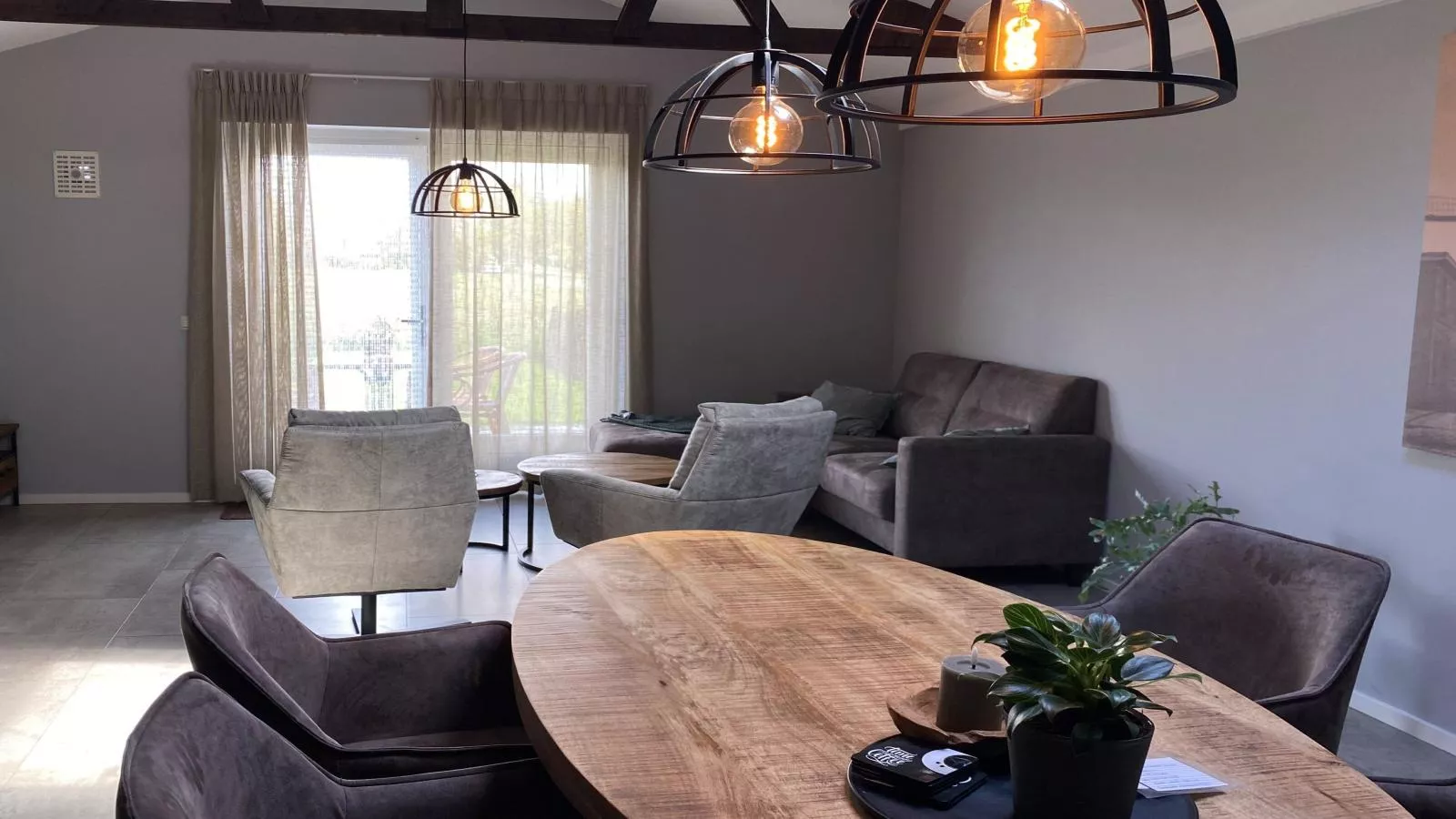 Weidezicht A-Living room