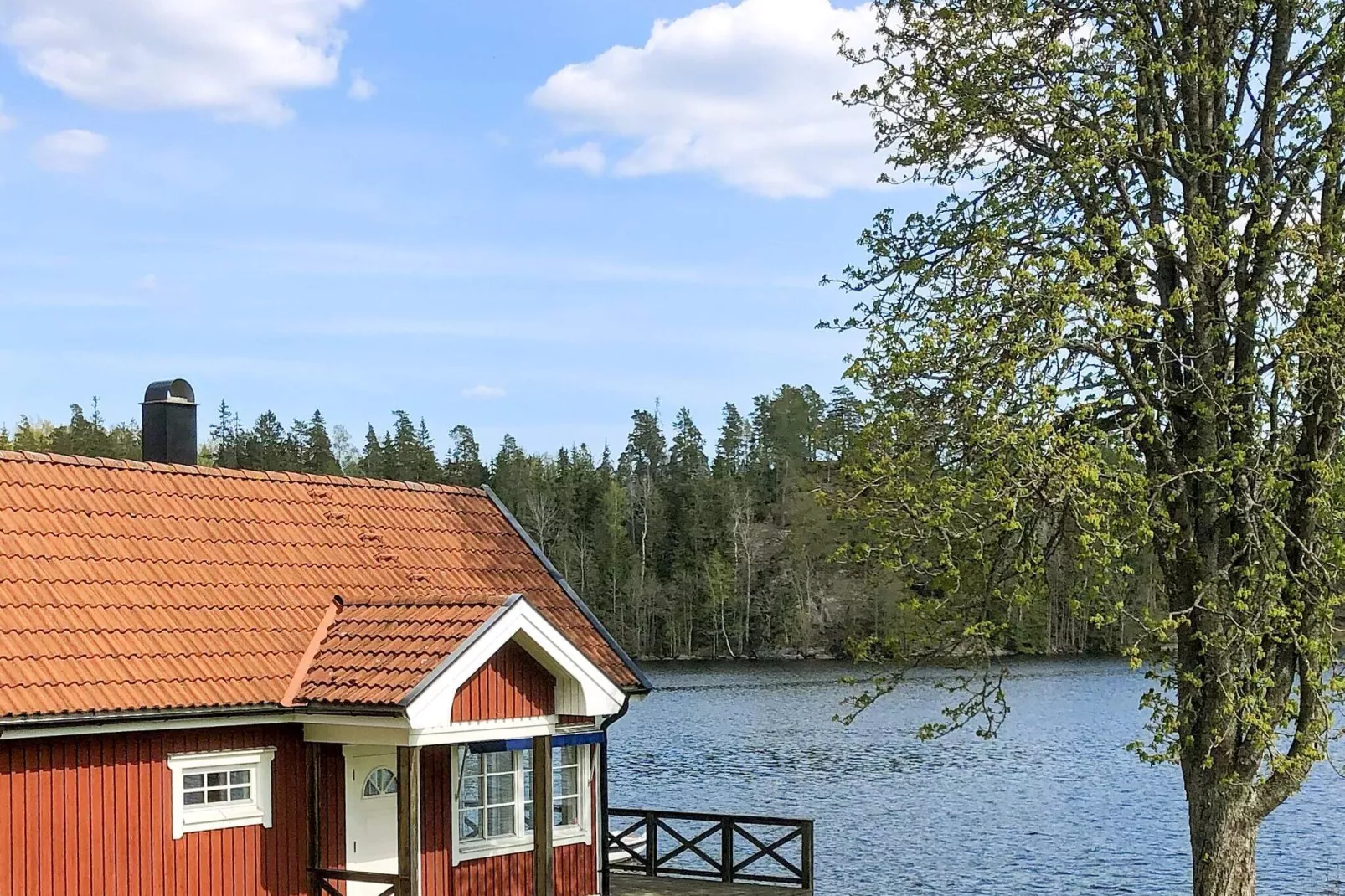 4 star holiday home in STENSJÖN-Water view