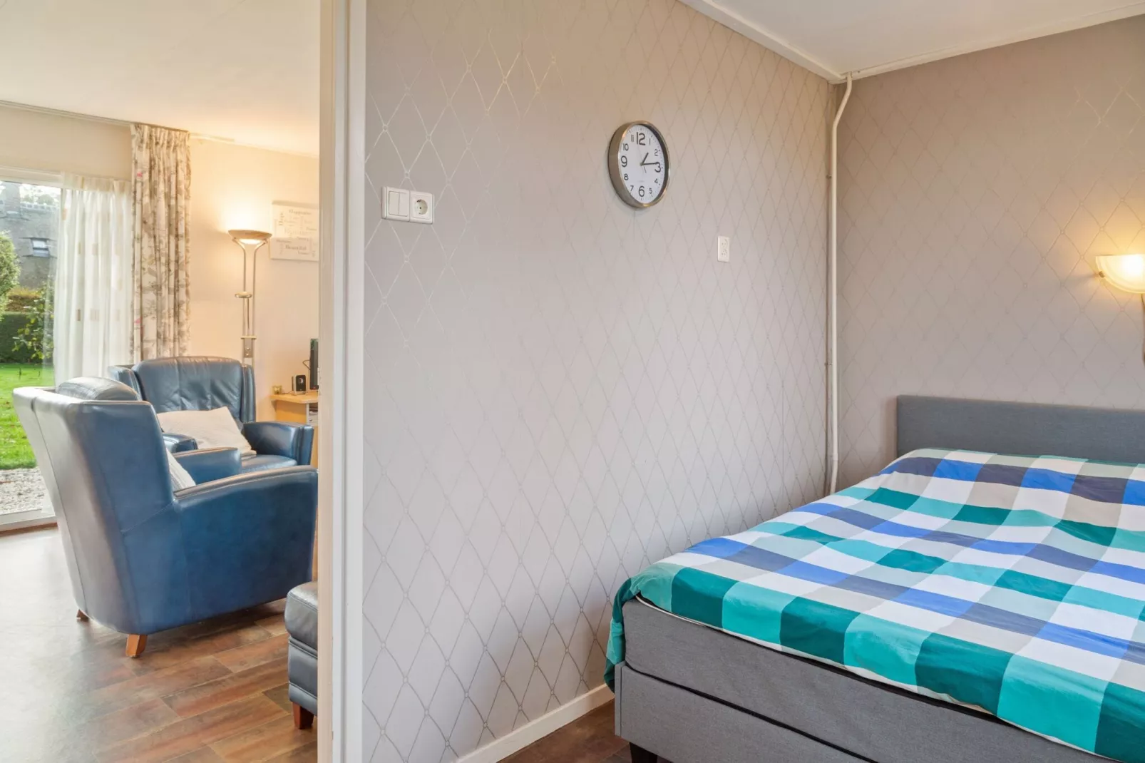 Aan de dwarsgracht-Schlafzimmer