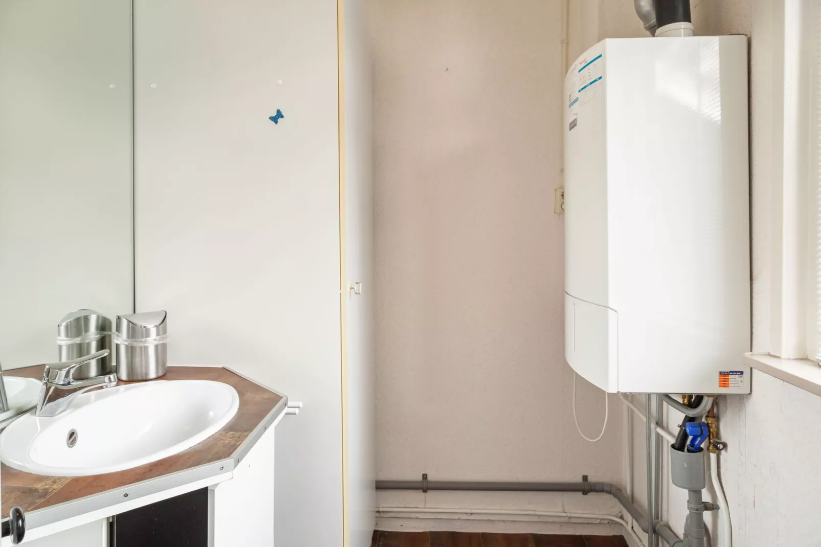 Aan de dwarsgracht-Badezimmer