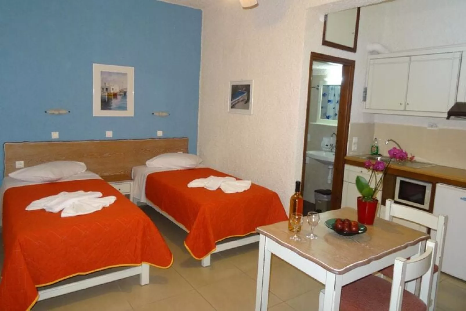 Holiday home, Paleochora-Studio 2 pax - Schlafzimmer