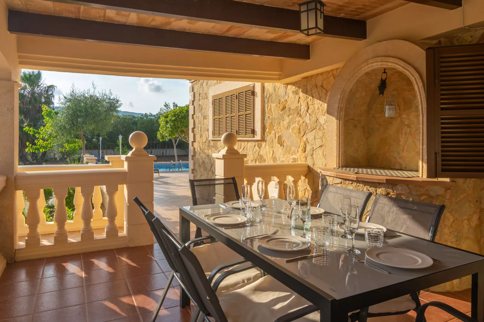 Villa Arhu-Exterior summer