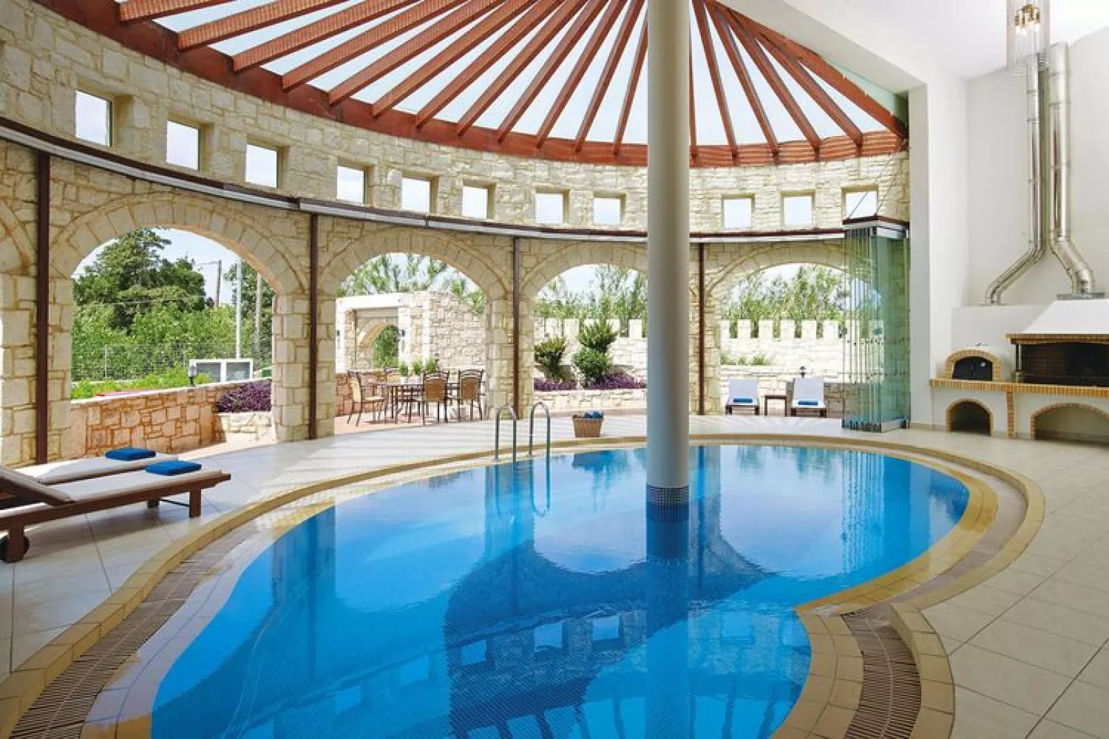 Caldera Villas Platanias - 3-bedroom villa 200 qm-Pool