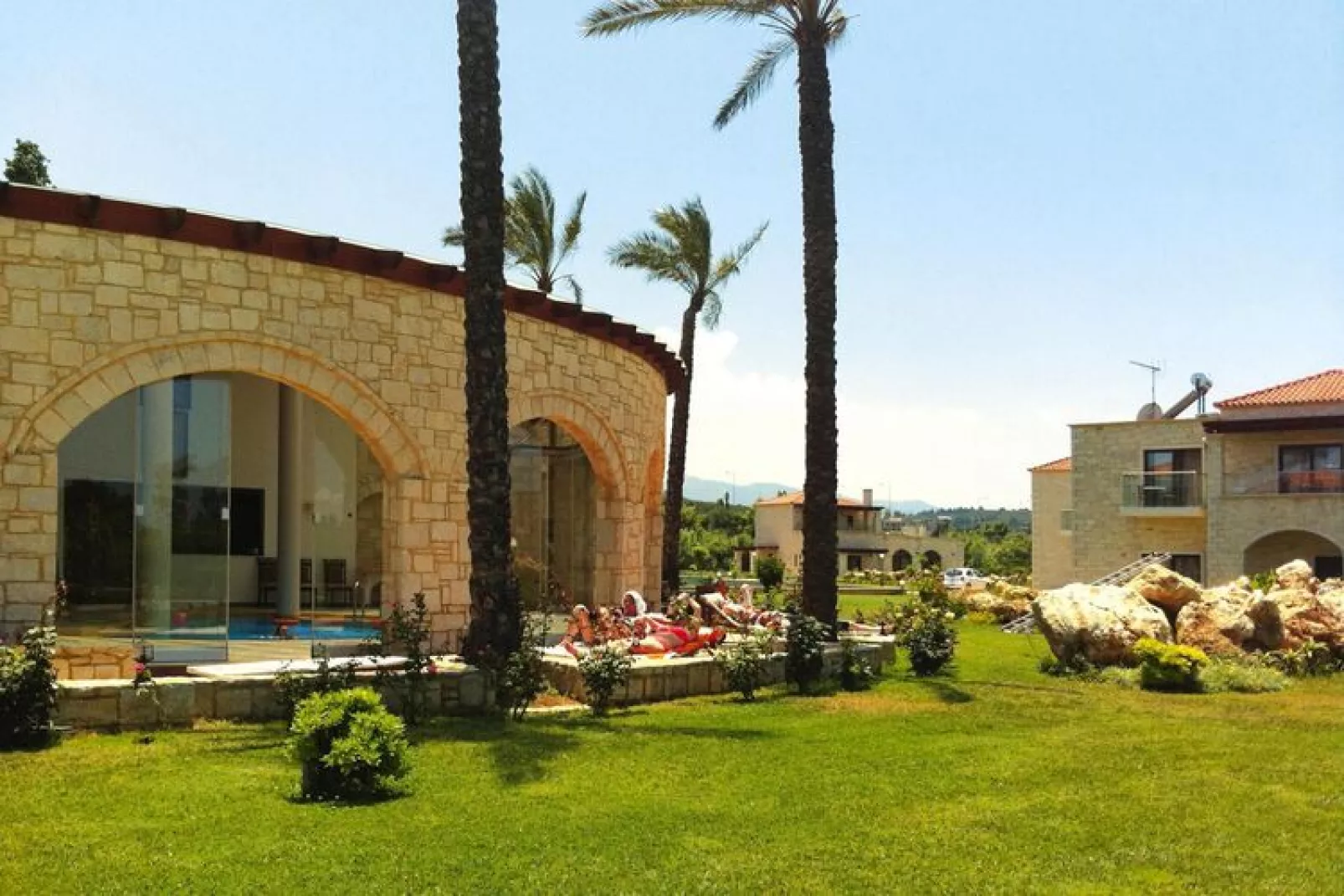 Caldera Villas Platanias - 3-bedroom villa 200 qm-Exterior summer
