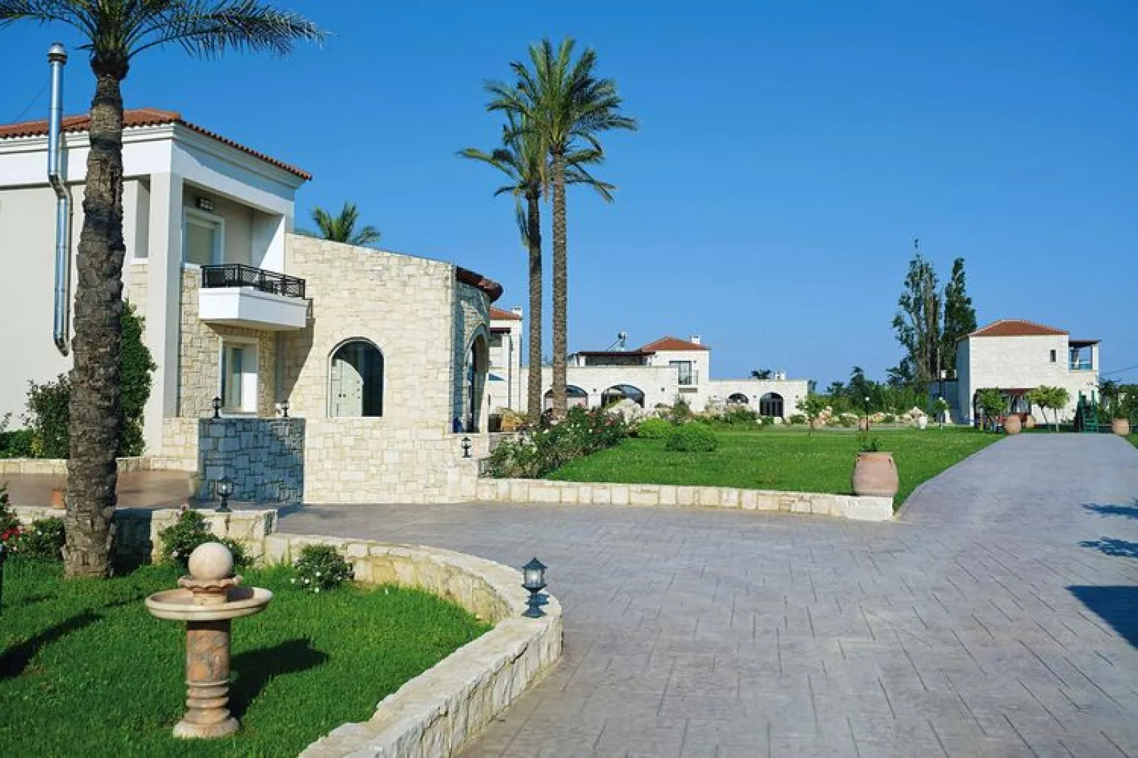 Caldera Villas Platanias - 3-bedroom villa 200 qm-Exterior summer