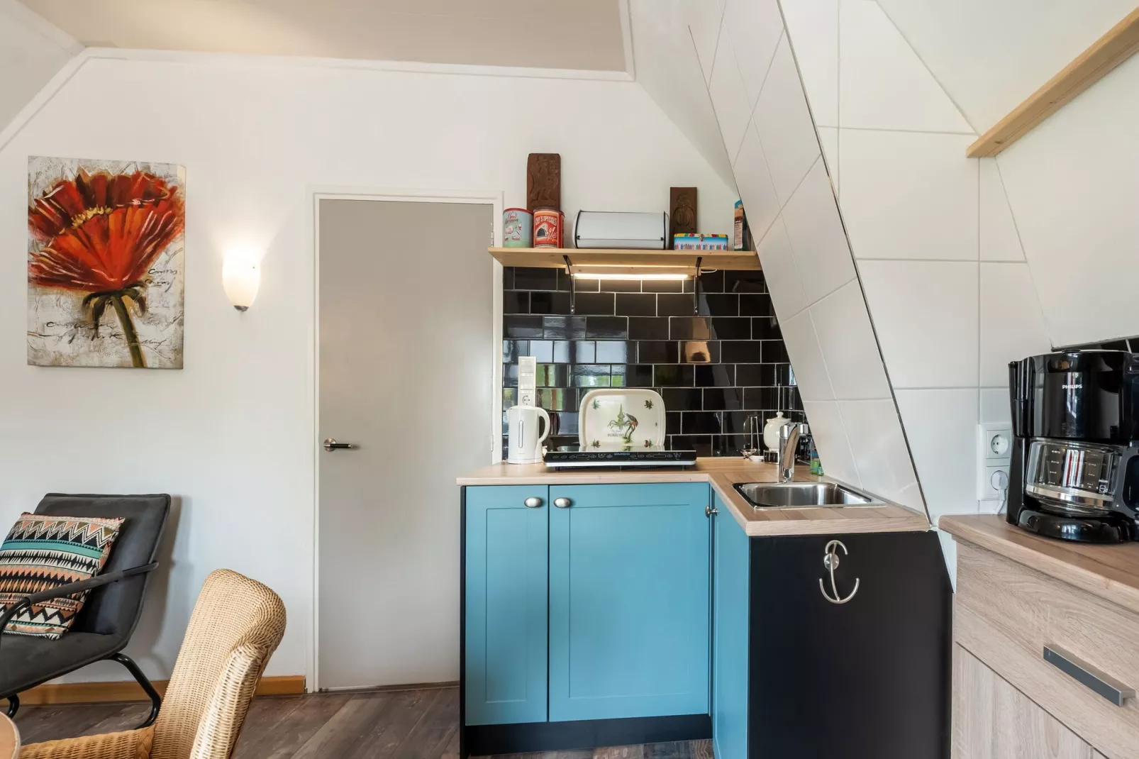 Logies Paal 4 Giethoorn-Kitchen