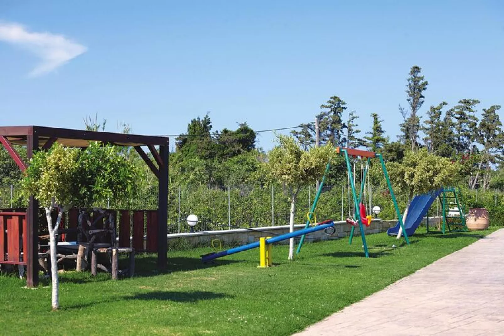 Caldera Villas Platanias - 3-bedroom villa 200 qm-Gardens summer