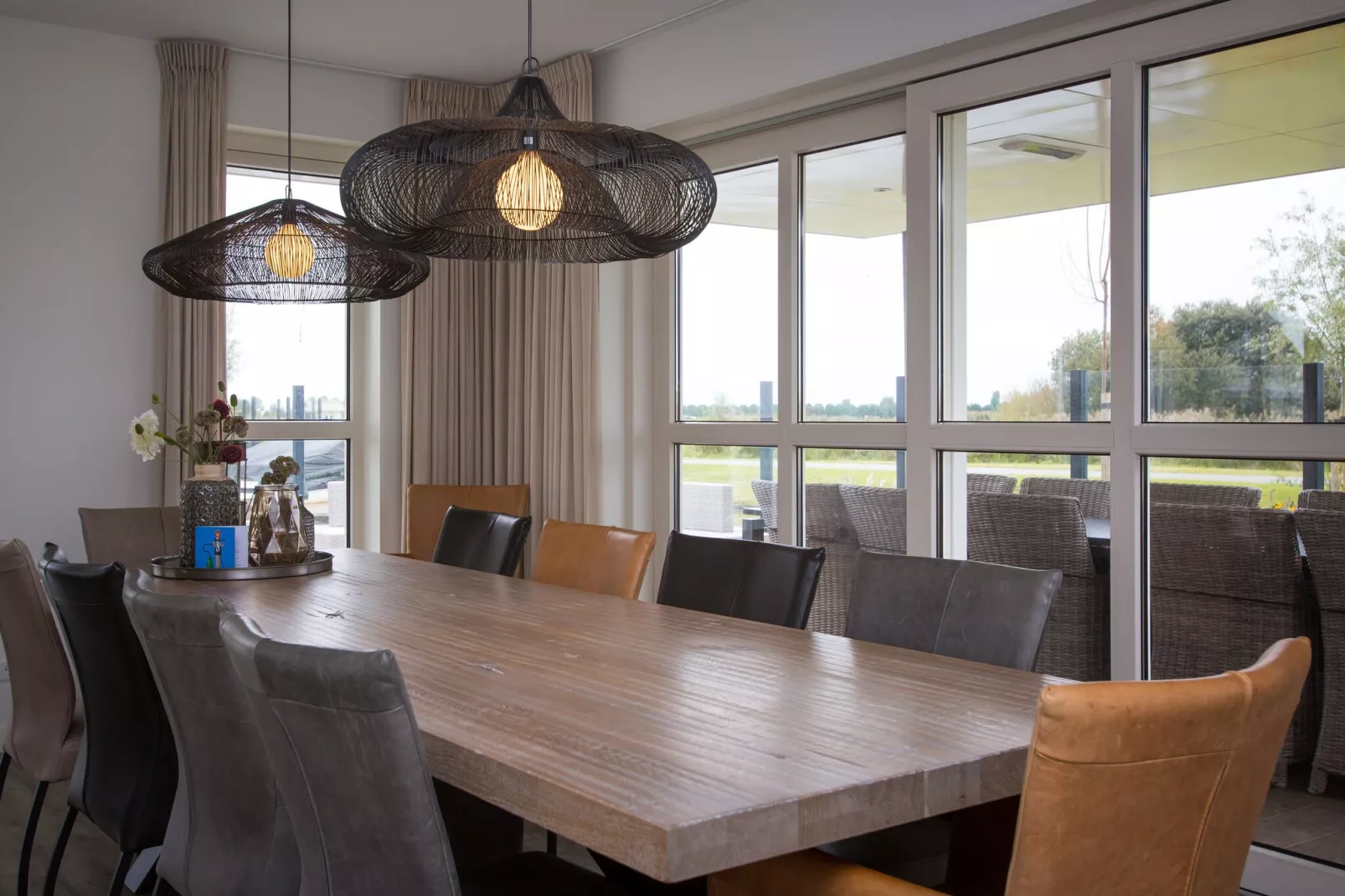 Friese Meren Villa's 10-Living room