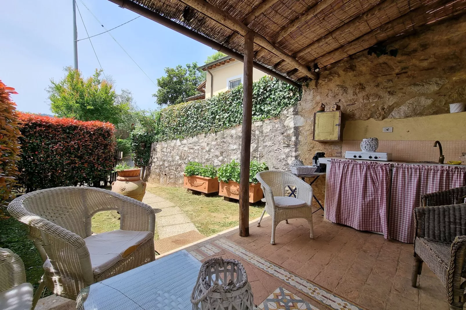 Casa Orbicciano & Nido d'amore - Terrasse / balcon