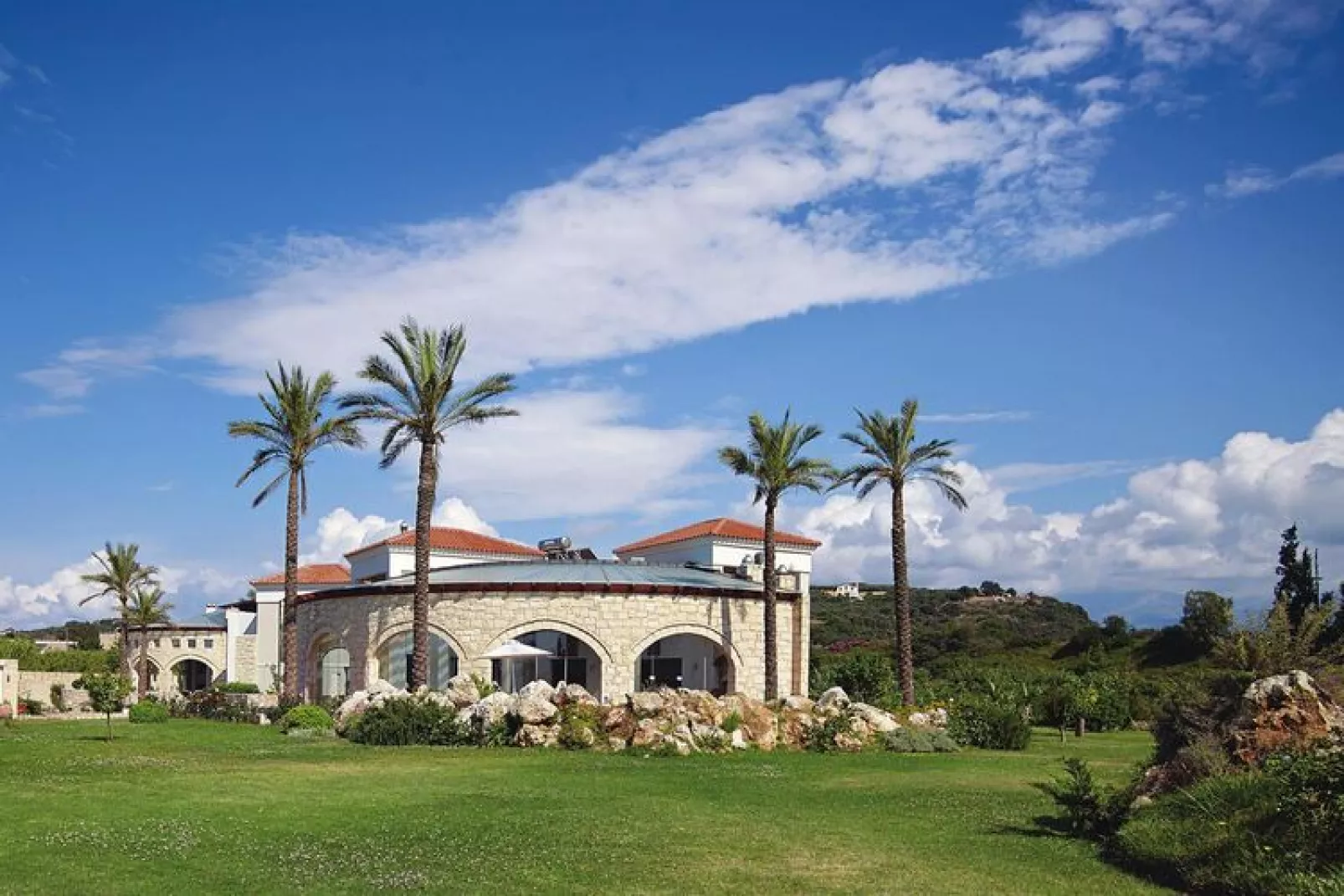 Caldera Villas Platanias - 3-bedroom villa 200 qm-Exterior summer