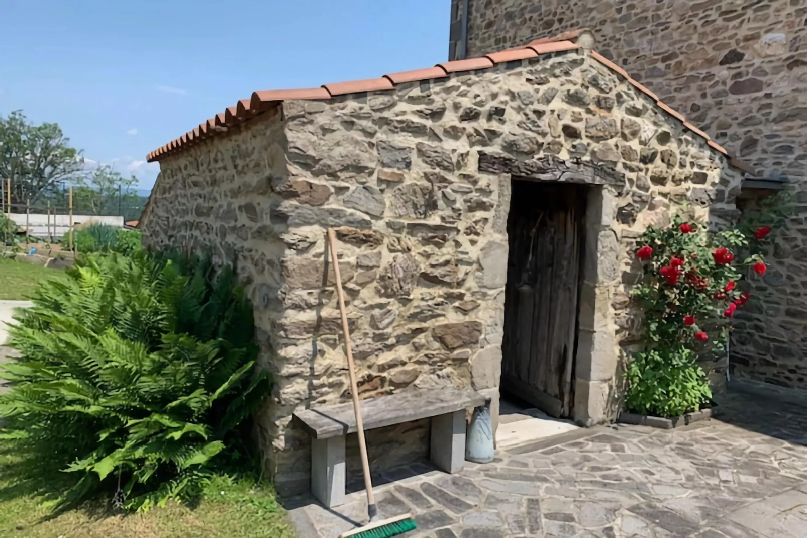 Maison pour 3 personnes à la campagne-Terrace balcony